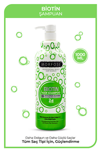 Morfose Biotin Içeren Saç Şampuanı 1000 ml