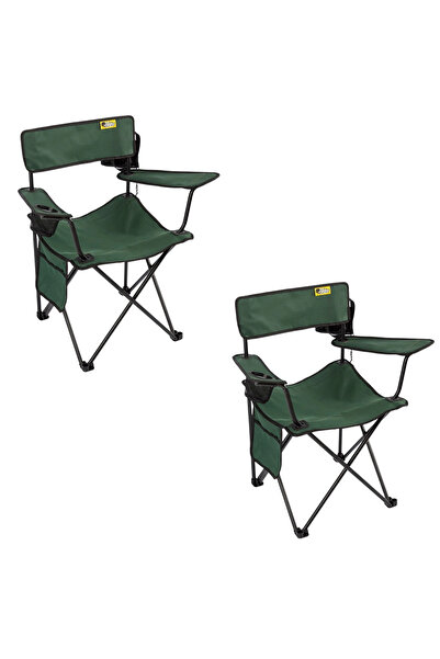 Funky Chairs Camp 2.0 Katlanabilir Kamp Piknik Sandalyesi - Petrol Yeşili (2 ...