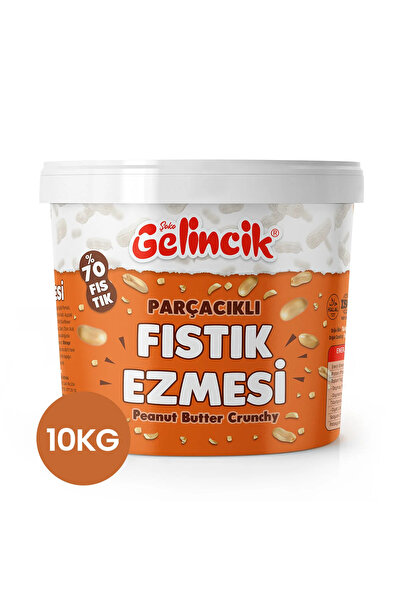 Gelincik 10 kg şekerli Fıstık Ezmesi Parçacıklı