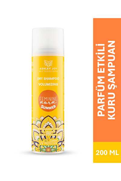 ASHLEY JOY Feminine Aura Summer UV Koruma Ekstra Hacim Kuru Şampuan 200 ml Po...