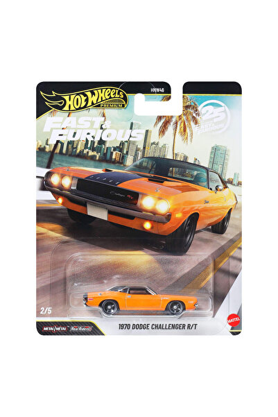 HOT WHEELS ®Fast & Furious™ 1970 Dodge Challenger R/T Arabalar, yetişkin kole...