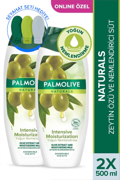 Palmolive Naturals Zeytin Özü ve Nemlendirici Süt İle Yoğun Nemlendirme Duş J...