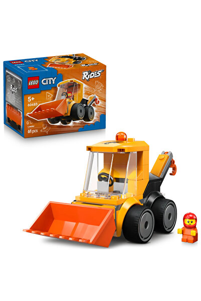 LEGO ® Gradski vozila – Građevinski utovarivač 60483 - 5+ Kreativni set igrač...