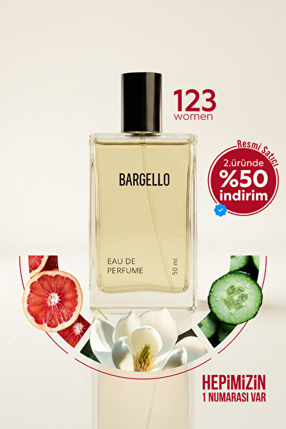 Bargello 123 Women's Floral Edp Perfume - 50ml