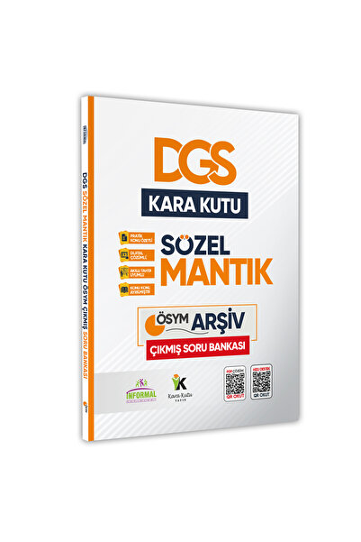Karakutu Yayınları DGS Sözel Mantık Kara Kutu Konu Özetli Dijital Çözümlü ÖSY...