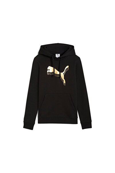 Puma ESS METALLIC Hoodie,Misty Pink-Metal