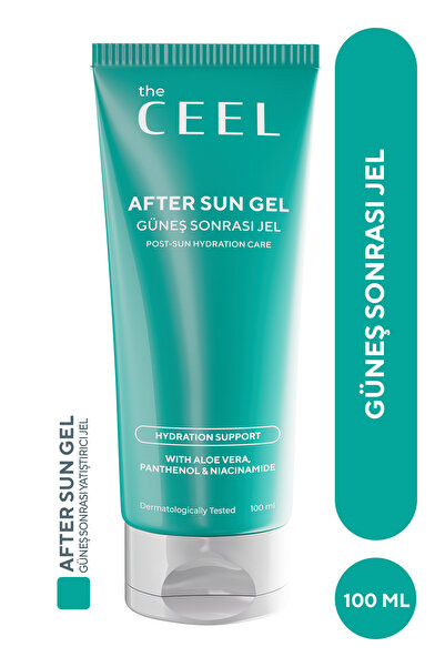 The Ceel Güneş Sonrası Nemlendirici,Serinletici Jel Aloe Vera,Panthenol,Niaci...
