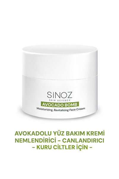 SİNOZ Avocado Bomb Cremă de îngrijire a feței - Hidratantă și revitalizantă p...