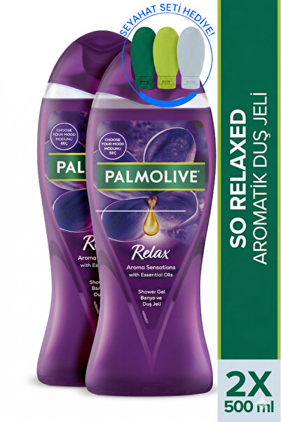 Palmolive Aroma Sensations So Relaxed Aromatik Banyo ve Duş Jeli 500 ml x 2 A...