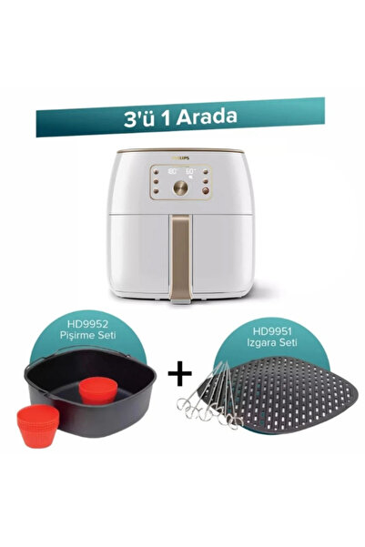 Philips Airfryer Xxl Smart Sensing Fritöz, 1.4 Kg, 7.3 L Kapasite | Fat Remov...