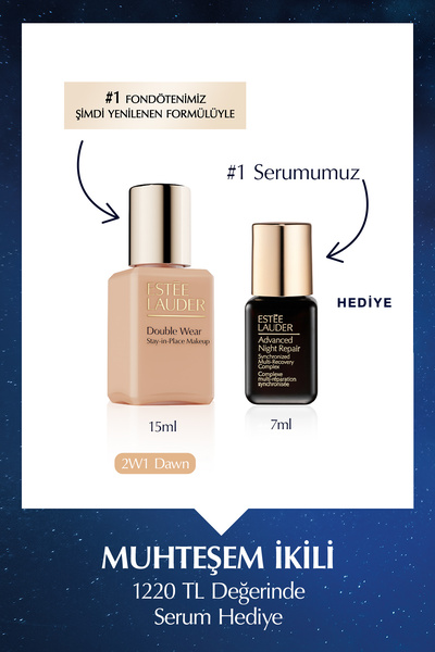 Estee Lauder Seyahat Boy Fondöten - Double Wear Stay-in-Place Fondöten SPF10 ...
