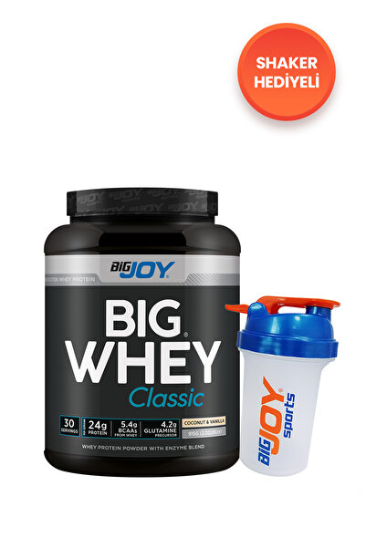 Bigjoy BIGWHEY Whey Protein Classic Hindistan Cevizi & Vanilya 915g 30 Servis