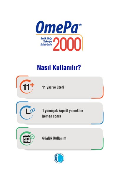 Omepa 2000 30 Yumuşak Kapsül