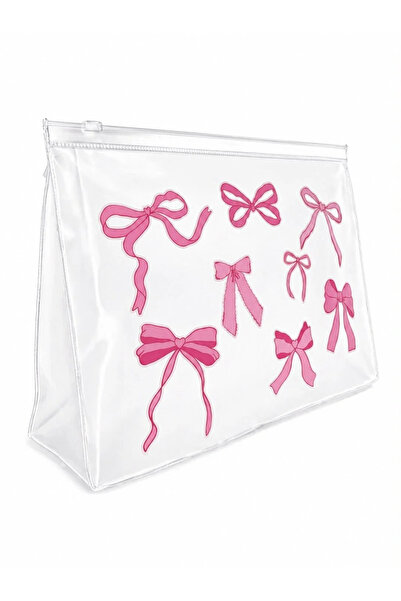 4nio Machiaj transparent mat și bikini și costum de baie geantă cu fermoar / ...