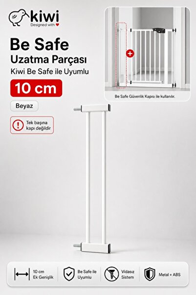 Kiwi Be Safe Bebek Çocuk Güvenlik Kapısı Uzatma Aparatı Eki - 11 Cm