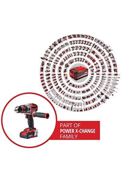 Einhell Akülü Darbeli Vidalama TP-CD 18 Li-i BL Kit (18 V, Kömürsüz, 2x2.0 Ah) - 4513861
