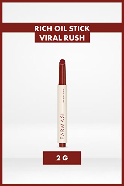 Farmasi Rich Oil Nemlendirici Etkili & Yoğun Renkli Stick - Viral Rush