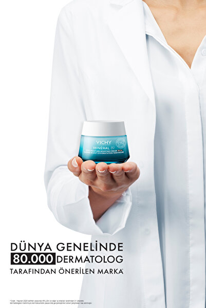 Vichy Mineral 89 Kuru Ciltler İçin 72 Saat Etkili Nemlendiren ve Güçlendiren Cilt Bakım Kremi 50 ml