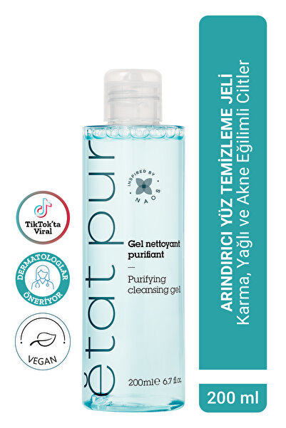 Etat Pur Purifying Cleansing Gel Karma Yağlı ve Akneye Eğilimli Ciltler Arınd...