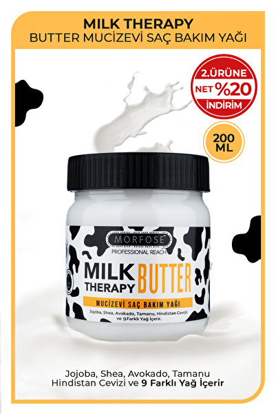 Morfose Milk Therapy Butter Mucizevi Saç Bakım Yağı
