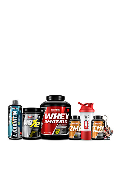 Hardline Whey 3matrix 2300 gr Çikolata Nox 2 Thermo L-karnitin 1000 ml Karpuz...
