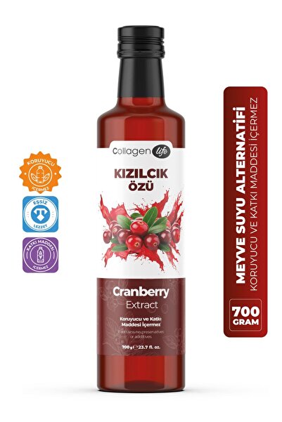 COLLAGEN LIFE Doğal Kızılcık Özü Cranberry Extract 700g