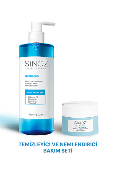 SİNOZ Hydrapro Temizleyici ve Nemlendirici 2’li Bakım Seti