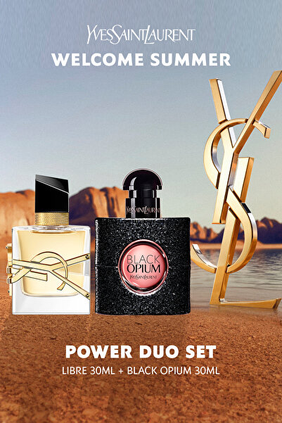 Yves Saint Laurent Libre & Black Opium EDP 30 ml Kadın Parfüm Seti 7829999999139