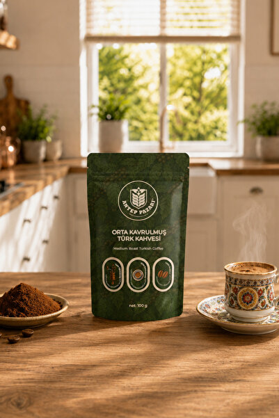 Antep Pazarı Türk Kahvesi - Orta Kavrulmuş - 100g