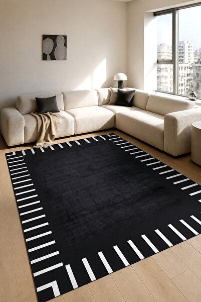Decomia Home Digital Protivklizno Perivo Modern Tepih za dnevnu sobu Kuhinjsk...