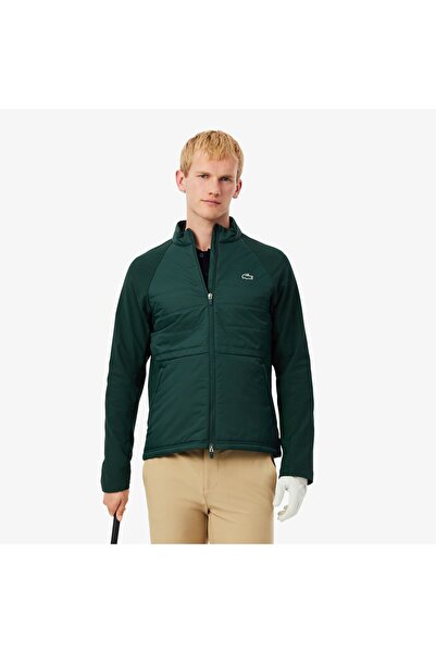 Lacoste High Neck Quilted Golf Jacket