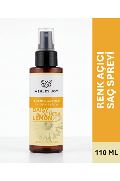 ASHLEY JOY Renk Açıcı Saç Spreyi - Papatya, Limon ve Aloe Vera Özlü Vegan Formül 110 ml