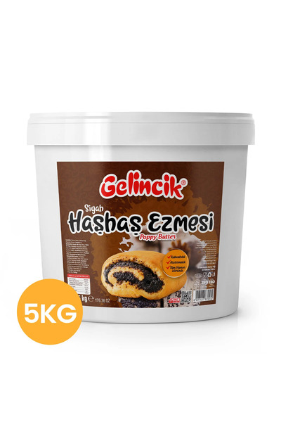 Gelincik Siyah Haşhaş Ezmesi 5 kg