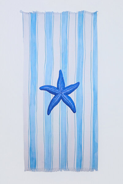 TRENDYOLMİLLA HOME منشفة شاطئ منقوشة TPHSS26PH00003
