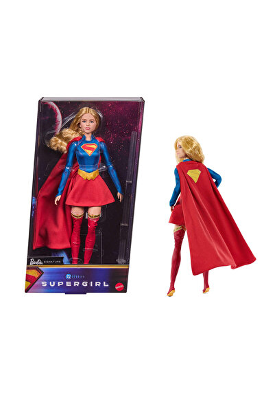 Barbie ®   دمية DC SUPERGIRL باربي سيجنتشر DC سوبرجيرل مع زي البطل الخارق مع ...