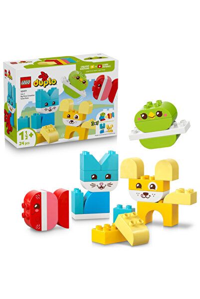 LEGO ® DUPLO® İlk 3'ü 1 Arada Yaratıcı Sevimli Hayvanlar 10477 - 1.5+ Oyuncak...