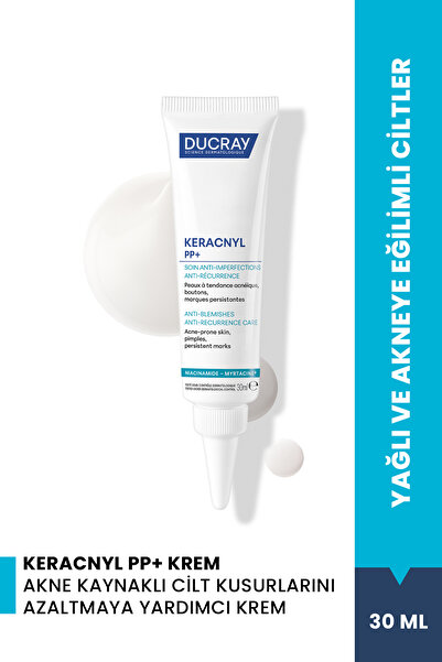 Ducray Keracnyl PP+ Akne Kaynaklı Cilt Kusuru ve Leke Karşıtı Bakım Kremi 30 ml