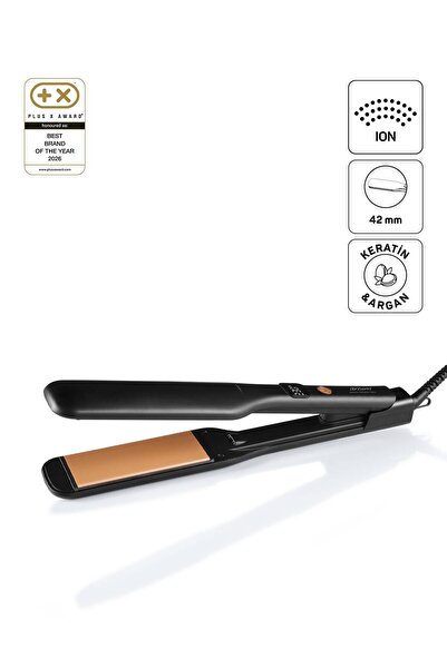 Arzum AR5192 Mona Sense Geniş Plakalı Saç Düzleştirici, Keratin, Argan Yağlı ...