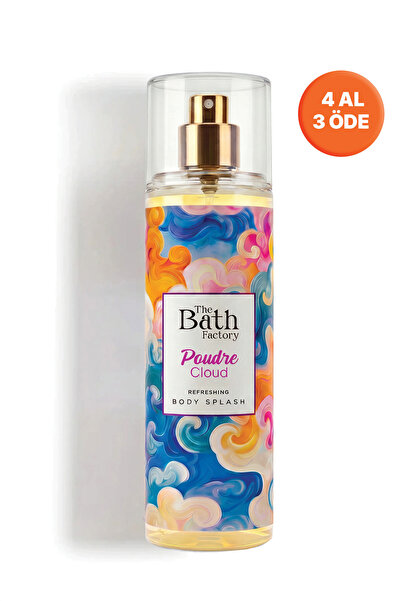 THE BATH FACTORY Poudre Cloud Vücut Spreyi 200 ml