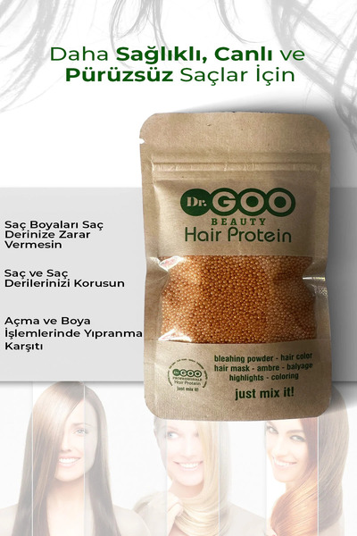 Gogo Saç Bakım Proteini / Hair Protein - Saç Açma Ve Boya Işlemlerinde Yıpran...