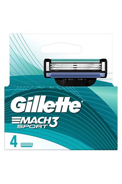 Gillette Mach3 Start Yedek Tıraş Bıçağı 4'lü
