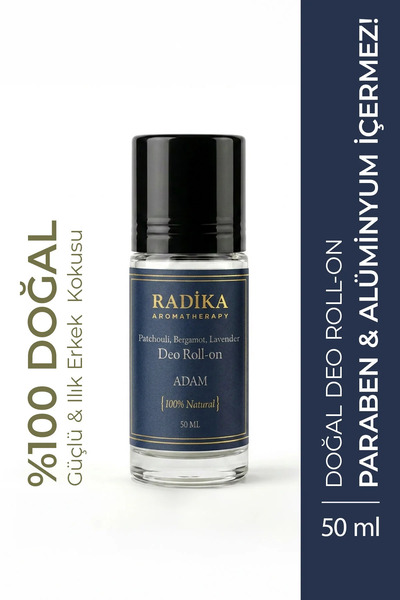 Radika Aromatherapy Doğal Roll-on / Erkek Roll-on / Adam / Paçuli, Lavanta Ve...