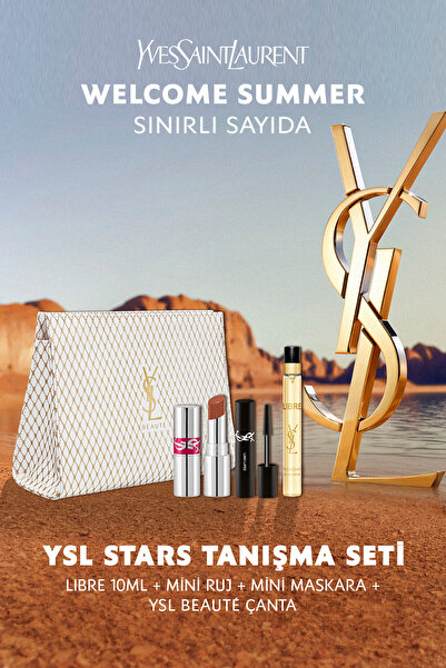 Yves Saint Laurent YSL Stars Tanışma Seti - LIBRE & Loveshine Mini & Lash Lat...