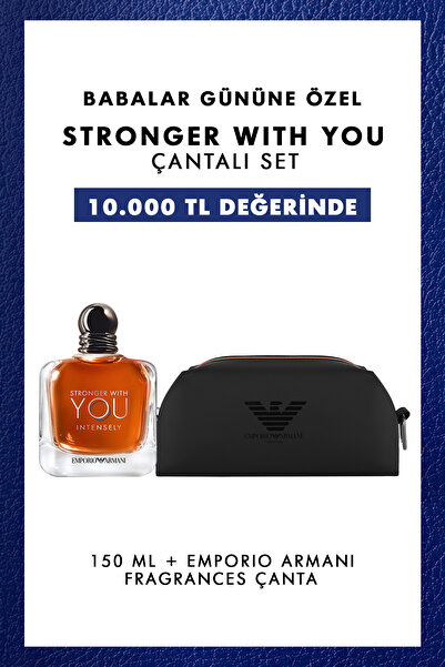 Emporio Armani Emporio Stronger Wyou Intensely Edp Erkek Parfüm Seti 150 ml 7...