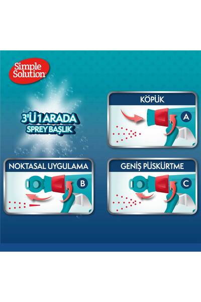 Simple Solution Extreme 3 Kat Etkili Leke ve Koku Giderici 945 ML