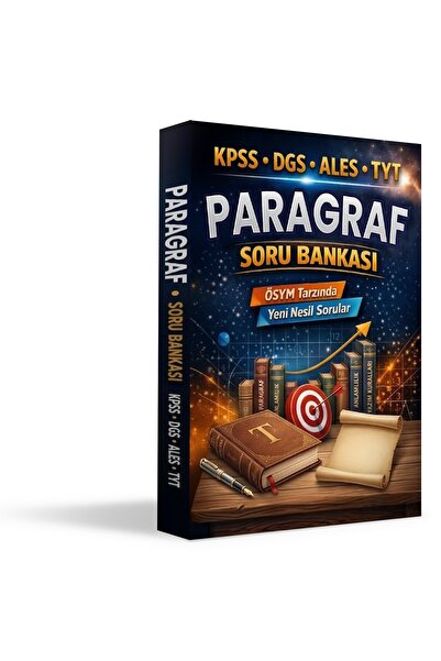 Karakutu Yayınları KPSS-DGS-ALES-TYT Paragraf Soru Bankası(ÖSYM Tarzında Yeni...