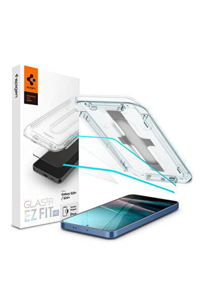 Spigen Galaxy S24 Plus Glass Screen Protector Лесен монтаж Glas.Tr Ez Fit Hd ...