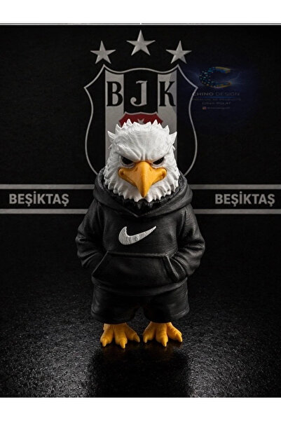 Chino Design DEV Kartal Figür / 20-22 cm BÜYÜK BOY / EAGLE Kartal Maskot / BÜ...