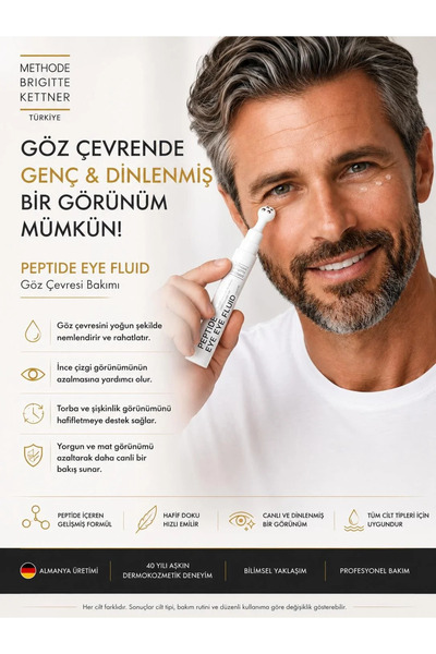 Methode Brigitte Kettner Peptide Eye Fluid 15 ml – Peptitli Göz Çevresi Bakımı
