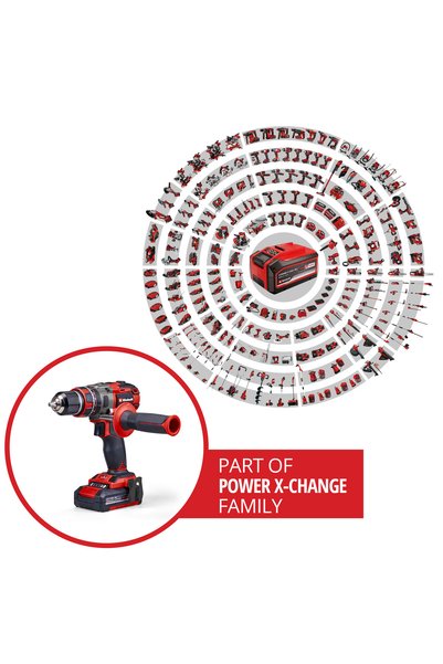 Einhell Professional Akülü Darbeli Vidalama TP-CD 18/80 Li-i BL Set 4514306 | 2x 2.0 Ah akü ve şarj